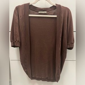 Velvet by Graham & Spencer Cotton Shrug Cardigan